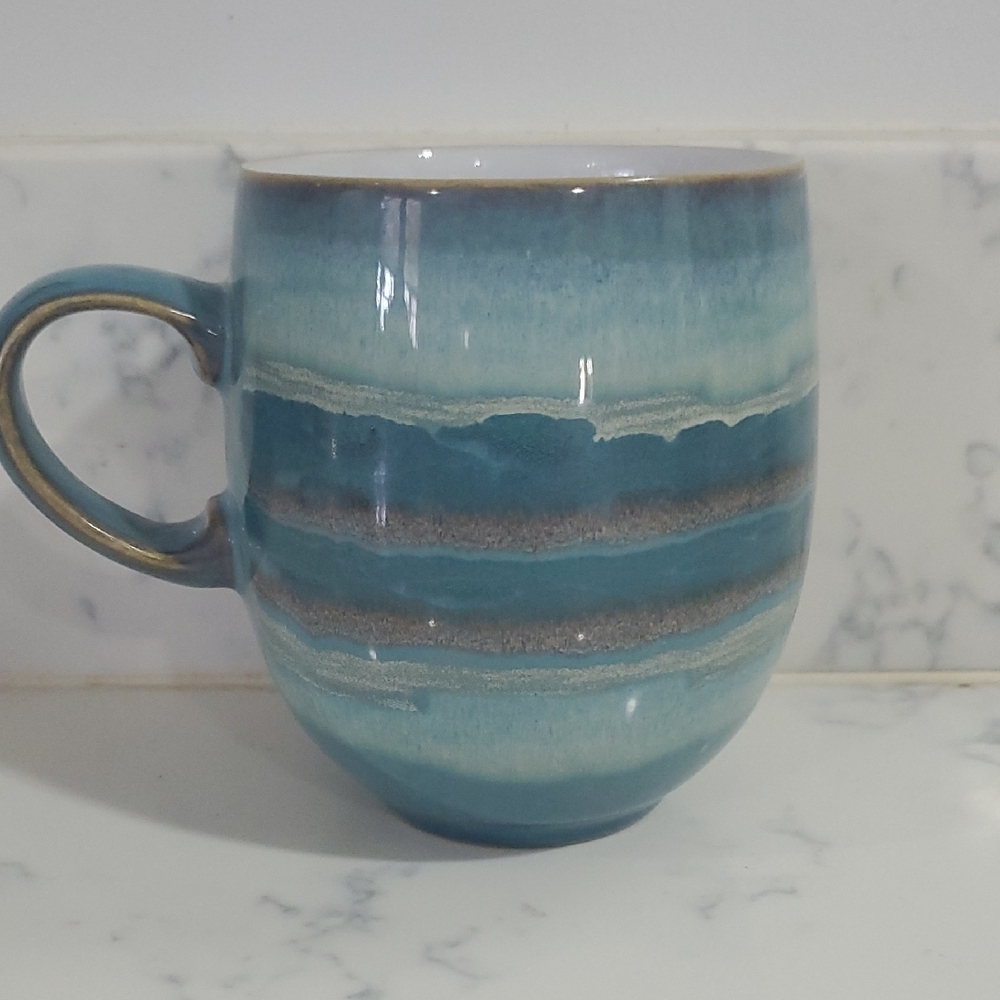 Denby Azure Coast Coffee Cup - Picture 2 of 4